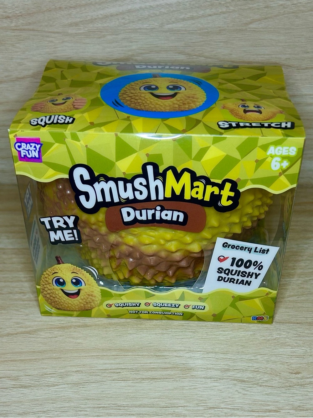 SmushMart Jumbo Durian Squishy